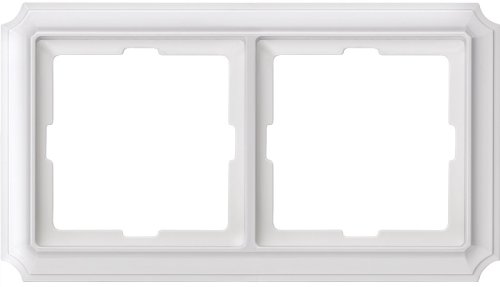 Рамка универсальная Schneider Electric Merten Antique 2-м. белый картинка